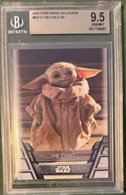 2020 Holocron Grogu SP Variant Gem Mint 9.5