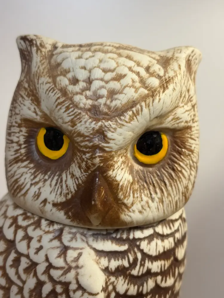 Creation of James B. Beam Owl Decanter - Jim Beam. Collectors Item.