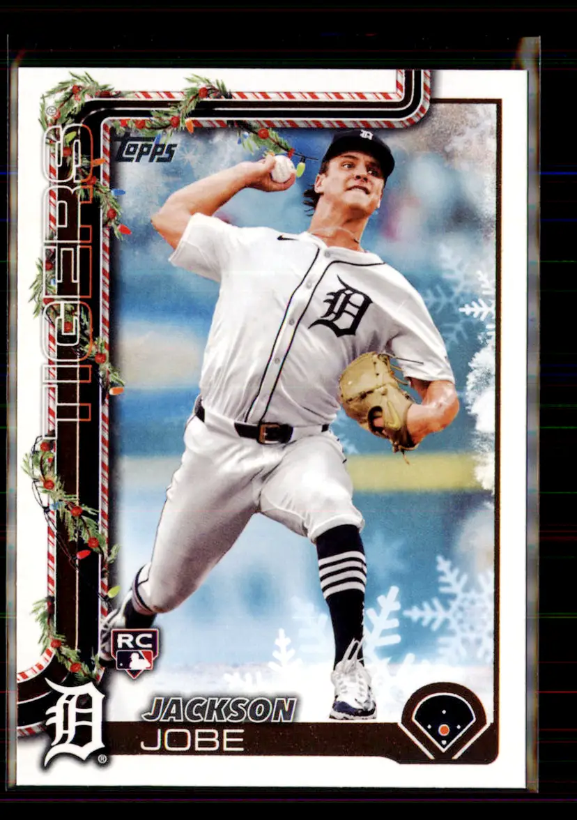 Jackson Jobe 2025 Topps Walmart Holiday #H160 - (135) - Detroit Tigers
