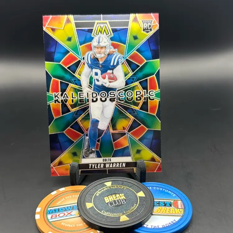 Tyler Warren Rc SSP Kaleidoscopic 2025 Mosaic Indianapolis Colts
