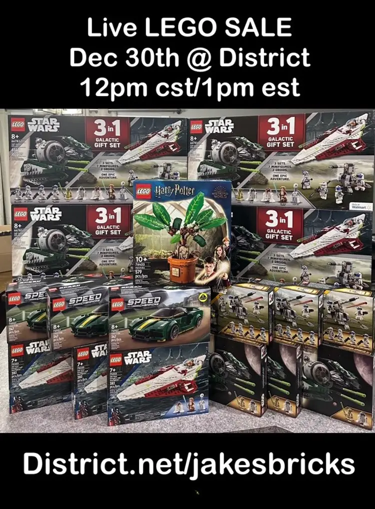 LEGO Holiday Blowout Live Sale!