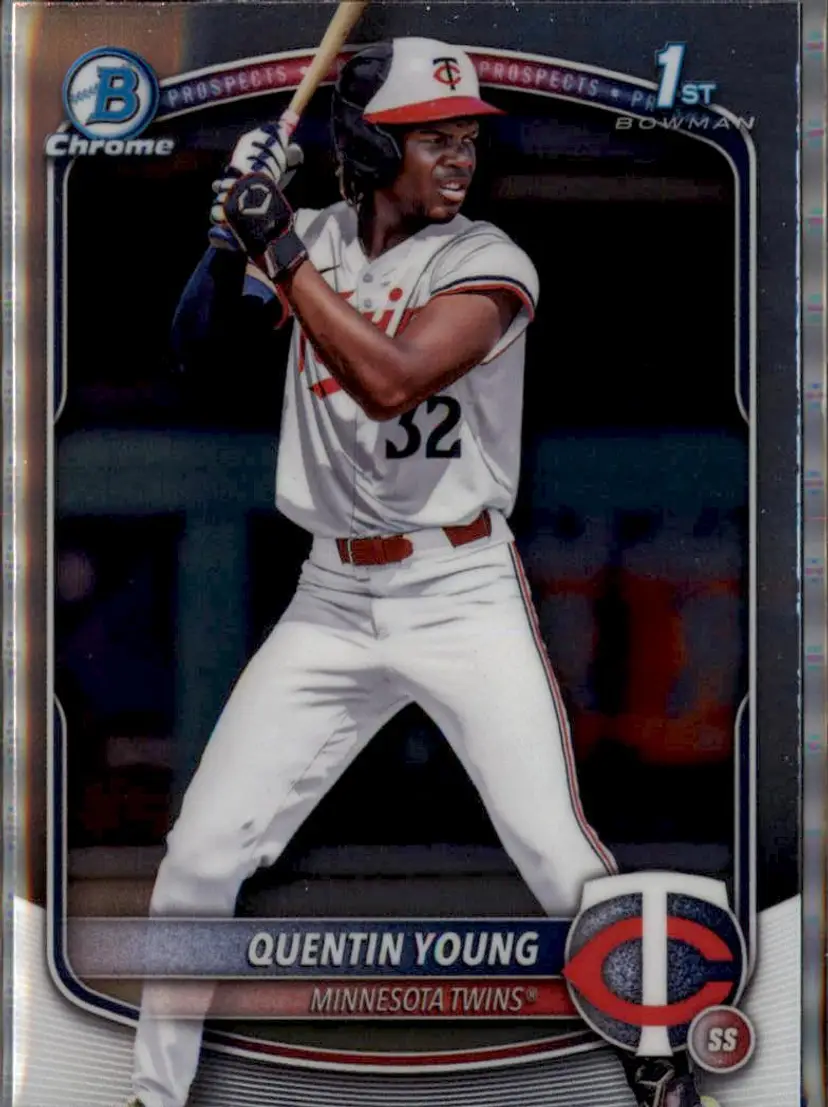 2025 Bowman Draft #BDC-92 Quentin Young Chrome - (138) - Minnesota Twins