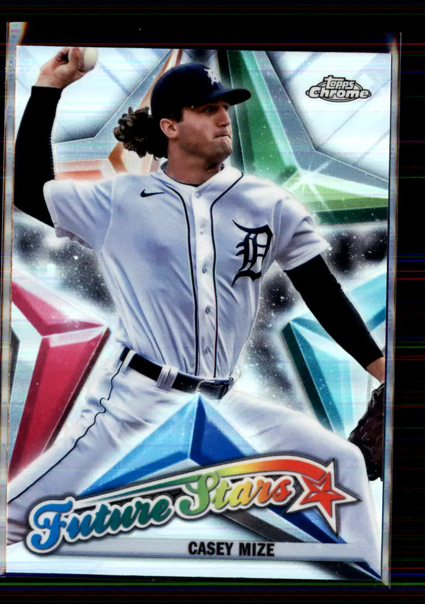 Casey Mize 2022 Topps Chrome Future Stars #FS-15 - Detroit Tigers - (147-210)