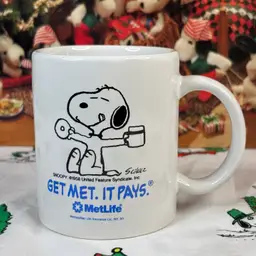 Snoopy MetLife Mug