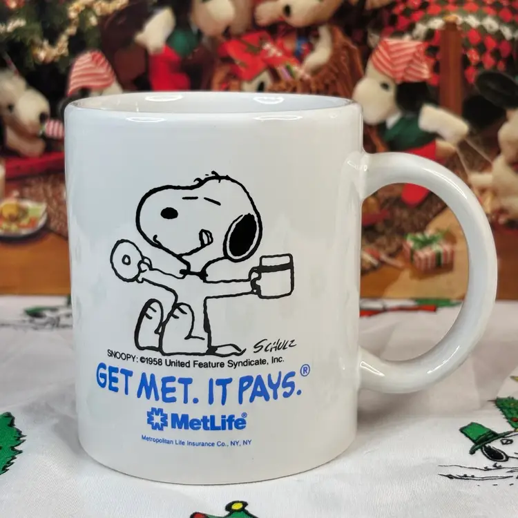 Snoopy MetLife Mug