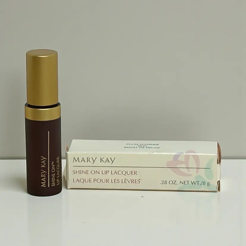 Mary Kay Shine On Lip Lacquer Plum Shimmer #4945 NEW .28oz