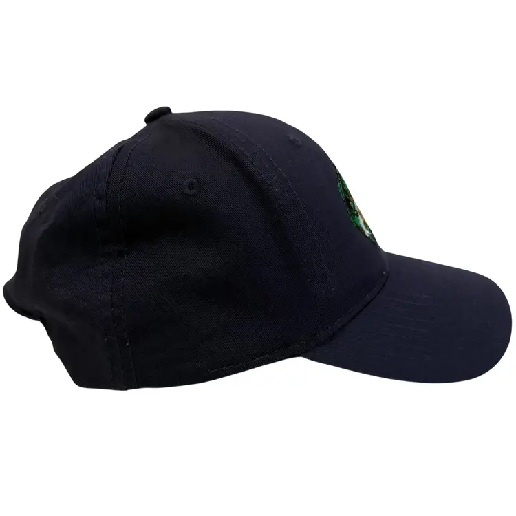 Bass Pro Shops Embroidered Stitched Patch Logo Navy Blue Unisex Dad Snapback