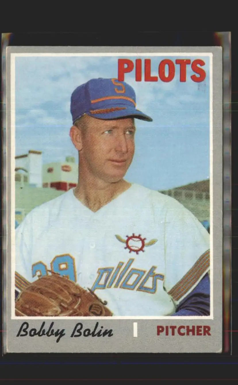 Bobby Bolin 1970 Topps #574 - (pk6) - Seattle Pilots