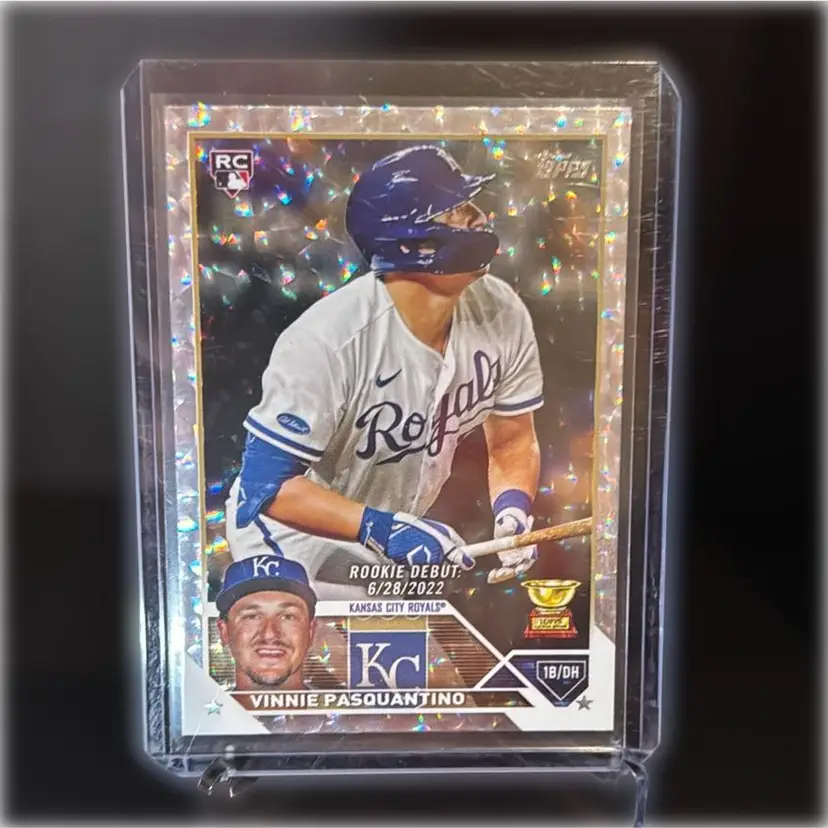 2023 Topps Vinnie Pasquantino Silver Foil Kansas City Royals