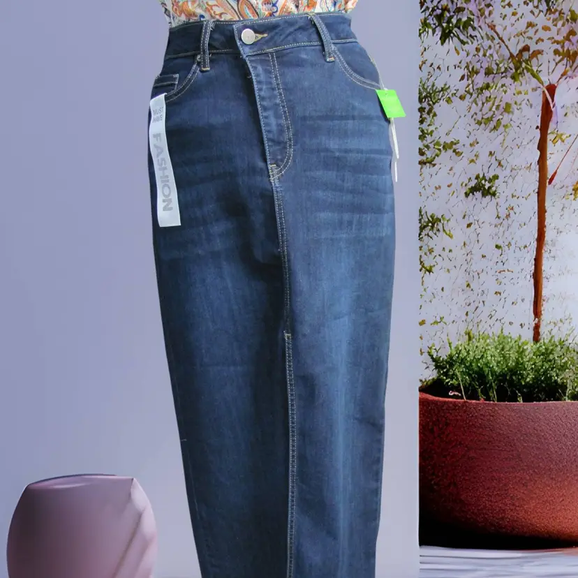 TINSELTOWN LADIES MAXI DENIM SKIRT NWT