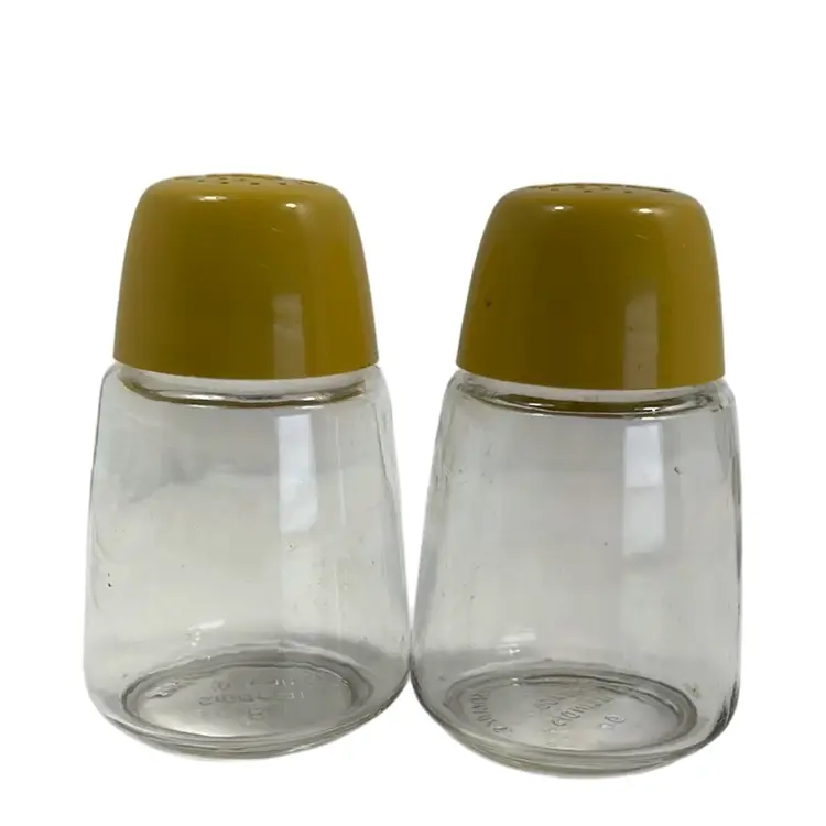 Federal Housewares Salt Pepper Shaker Harvest Gold Set