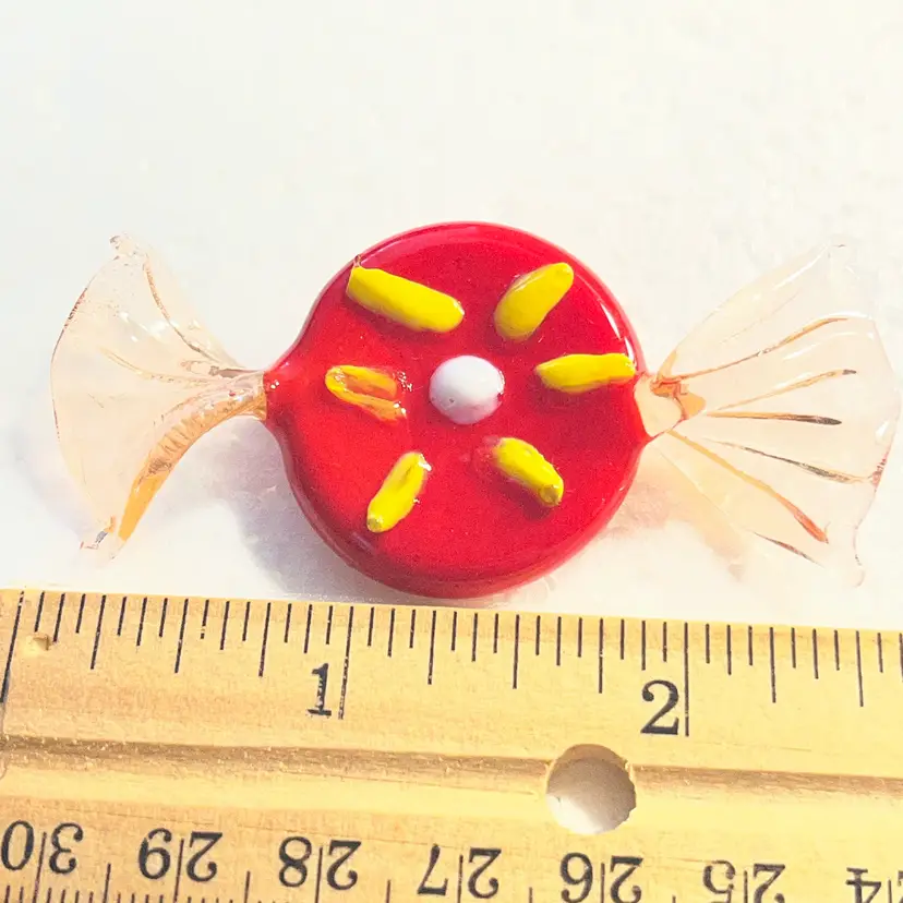 Vintage Unknown Artist Glass Candy 3” And Larger