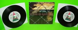 Spear Of Destiny Prisoner Of Love UK Double 7" Vinyl Record 1983 Post-Punk Goth