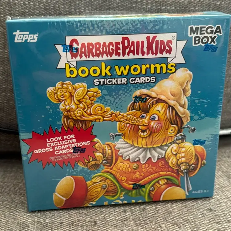2022 Garbage Pail Kids Book Worms Series 1 Mega Box