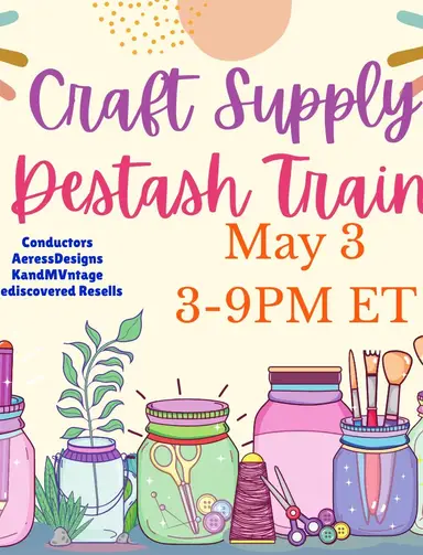 Craft Supply Destash With Karen Aeress Designs 