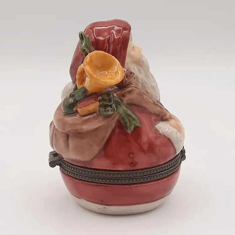 Villeroy and Boch Christmas Old World Santa Hinged Trinket Box