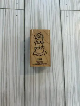 Stampin Up Beat Wishes Stamp (2003)