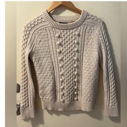 JCrew Cable Knit Sweater