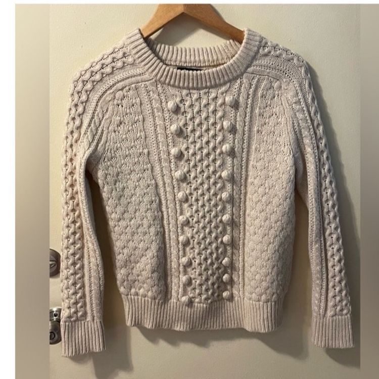 JCrew Cable Knit Sweater
