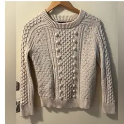 JCrew Cable Knit Sweater