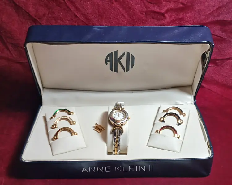 Vintage Anne Klien Interchangeable  Watch Set