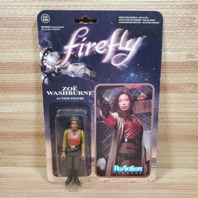 Reaction Figures Firefly Zoe Washburne Action Figure Funko Super 7