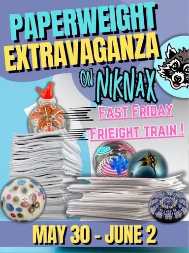 FFFT Paperweight Extravaganza With Attic On The Beach