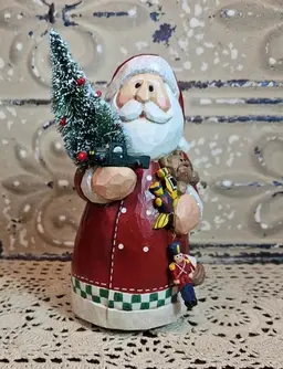 Santa Music Box by Eddie Walker Midwest of Cannon Falls Plays "Toyland" RARE