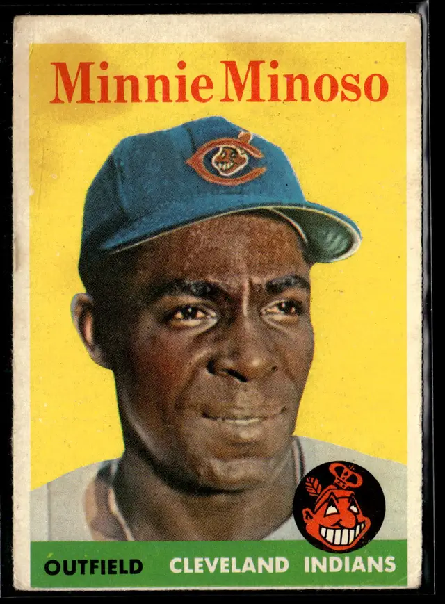 #152 Minnie Minoso 1958 Topps #295 *LIVE AUCTION*
