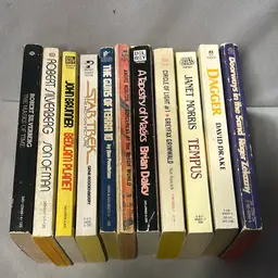 11 Sci Fi Books Lot