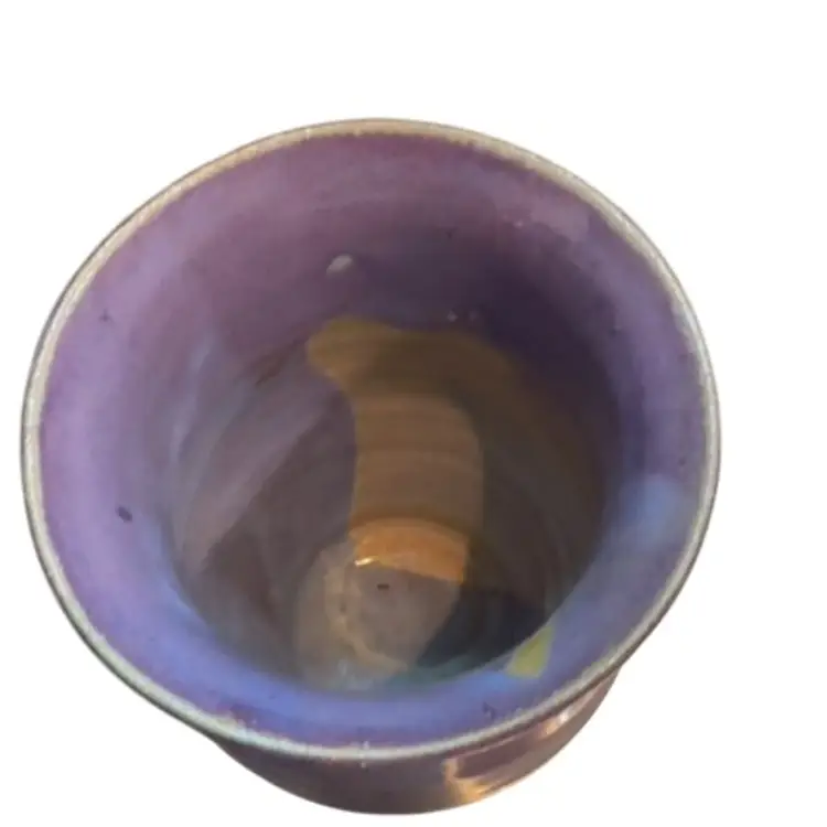 Purple Pottery Vase