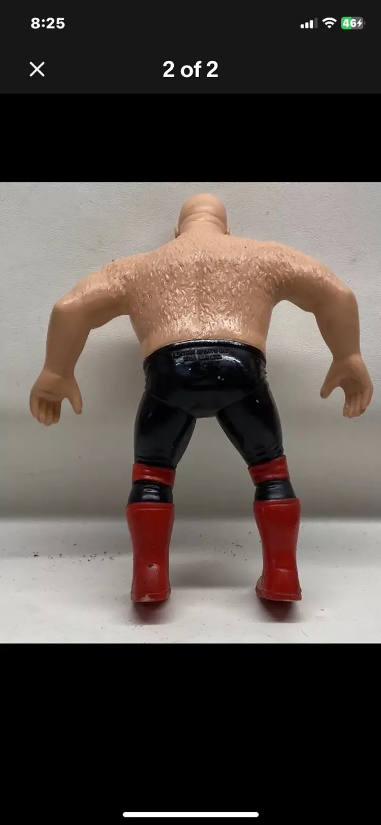 George The Animal Steele LJN WWF Wrestling Superstars Figure Vintage 1986