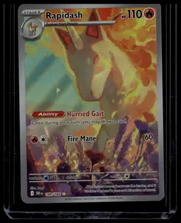 Rapidash 189/192 Holo Rare - Silver Tempest