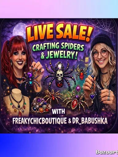 Craft Duo With Dr_babushka! Let’s Make Spiders And Jewelry 