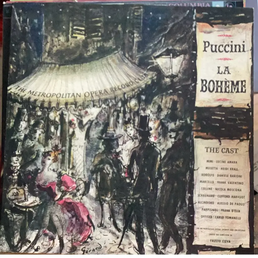 Vintage Vinyl - Puccini’s La Bohème
