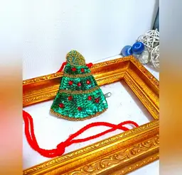 Christmas tree purse