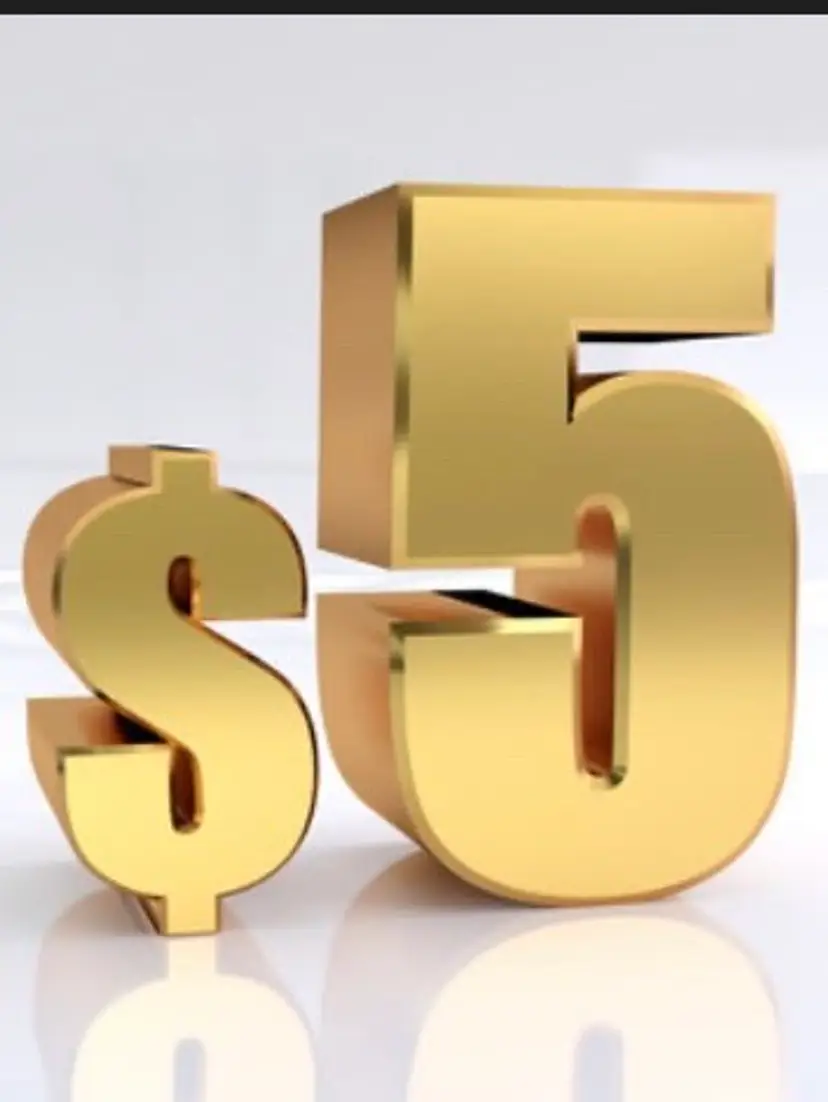 $5 STARTS!!