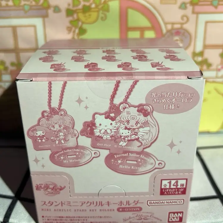 Pretty Guardian Sailor Moon x Sanrio Characters Acrylic Keychains  