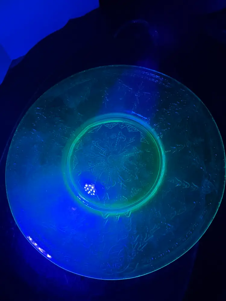 Belmont Rose Cameo Salad Dessert Plate