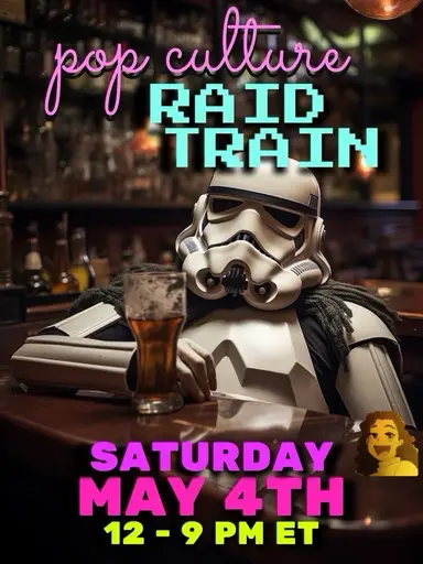 Pop Culture Raid Train✨Auntie Q's Junk Room✨