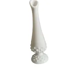 G- Small Milk Glass Vase