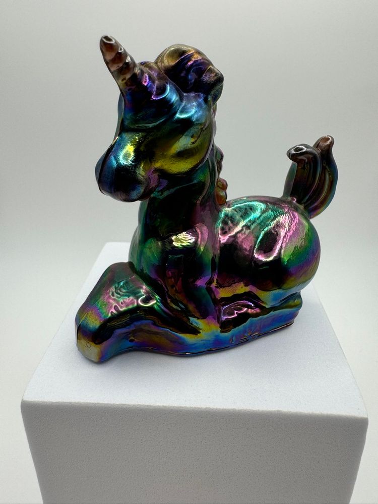 Boyd Lucky the Unicorn Glass Figurine