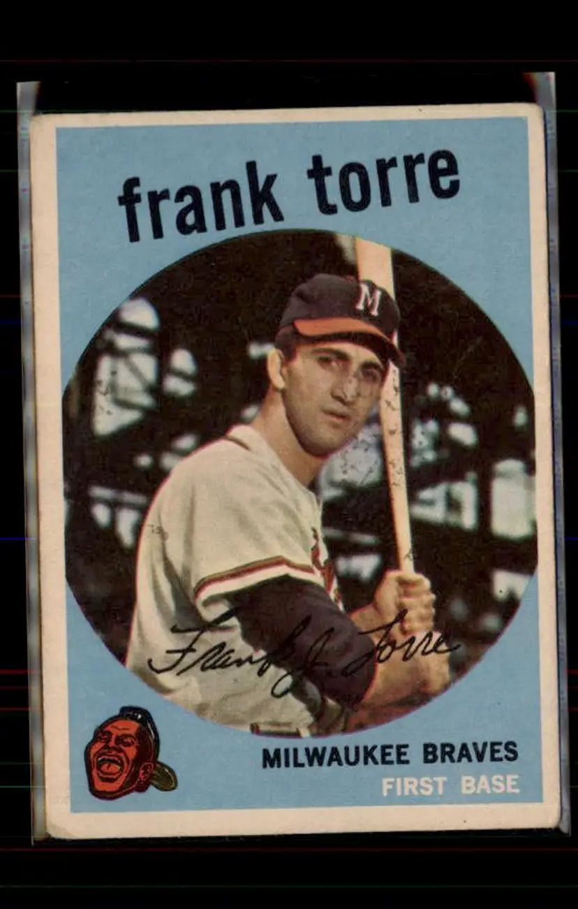1959 Topps #65 Frank Torre - (pk4) - Milwaukee Braves
