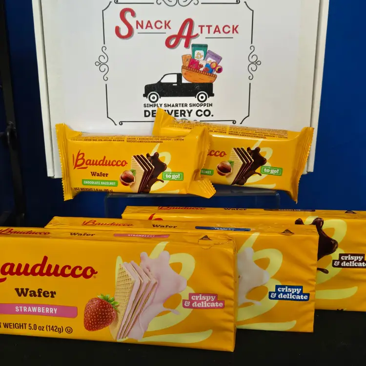 Bauducco Wafer Variety 5-pack Cookies Giftable Snack Box