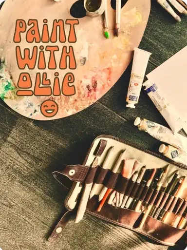 Paint With Ollie! Come Paint With Me 🎨 