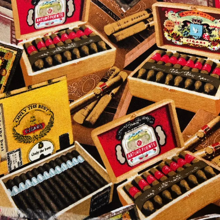 Fat Quarter Cigar Boxes By High Fashion Fabric
