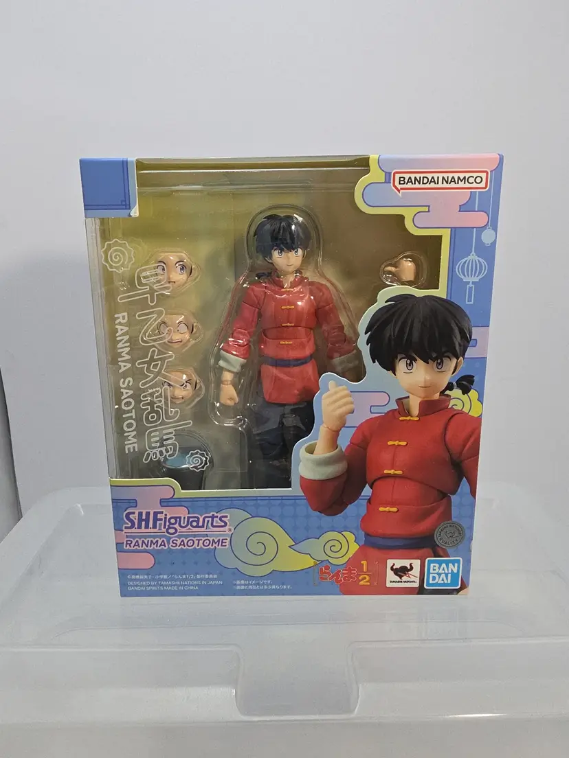 Bandai Tamashii Nations Ranma 1/2 S.H.Figuarts Ranma Saotome Action Figure (C4)