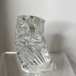 Waterford Owl Paperweight