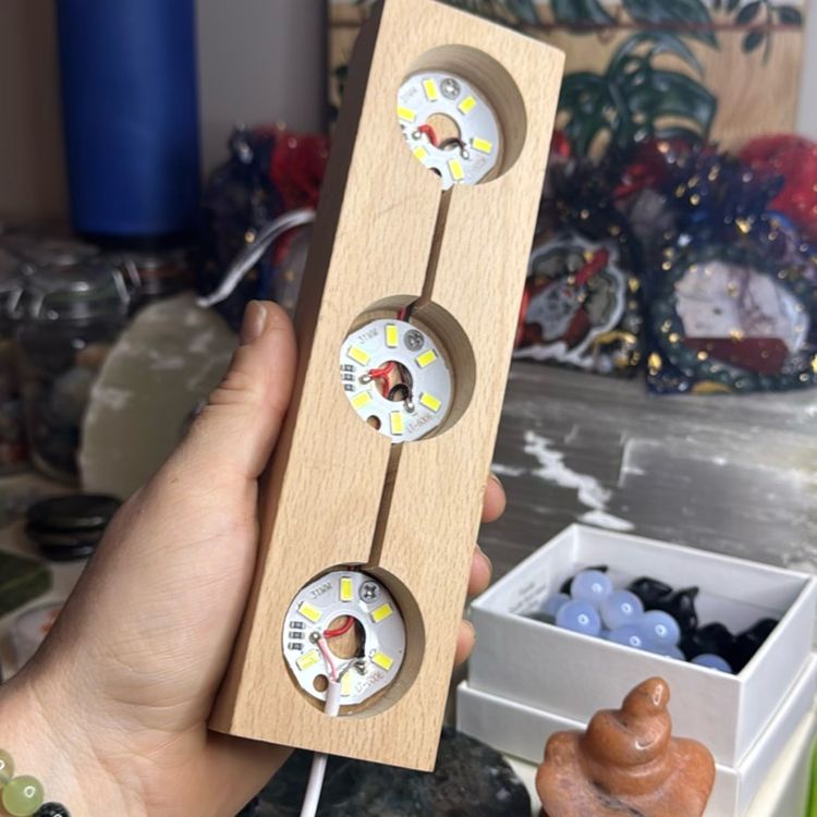 Light Up Sphere Stand