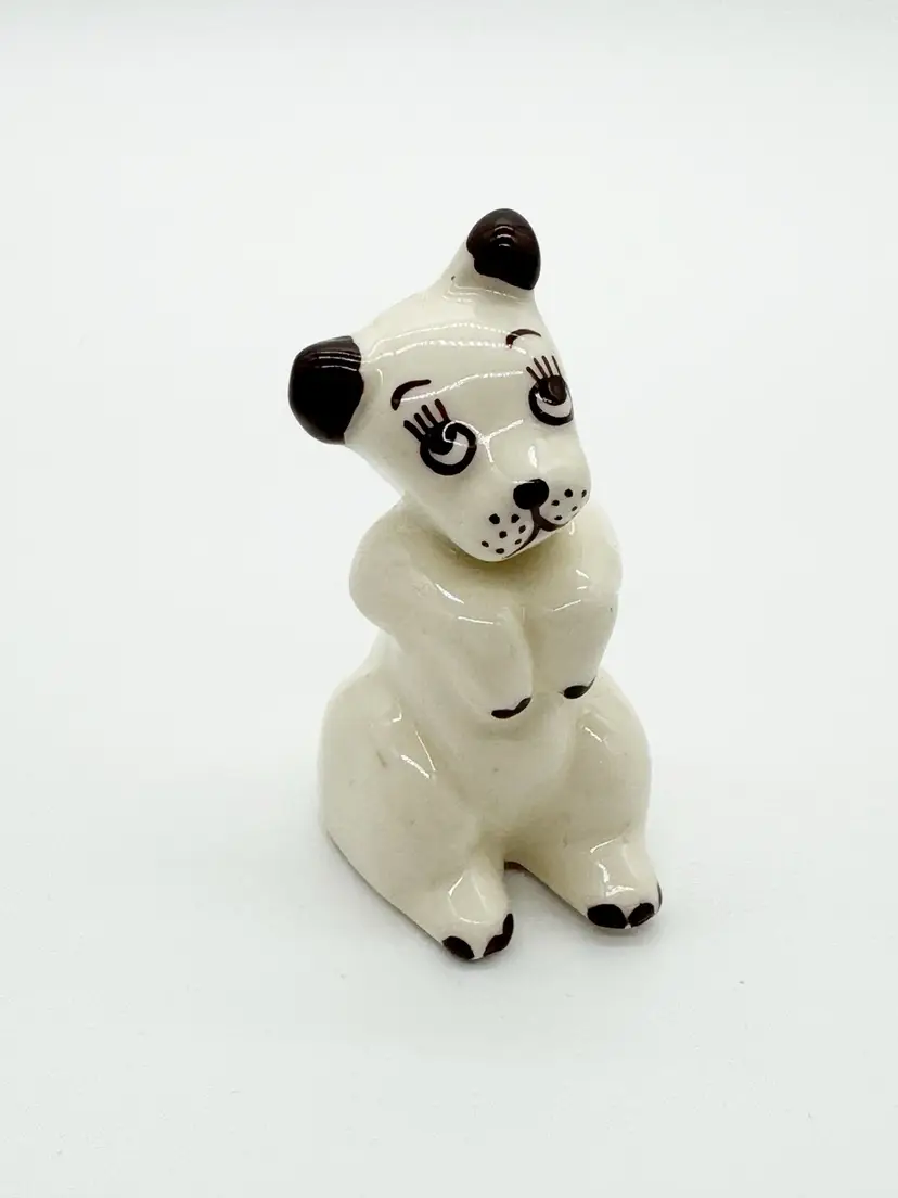 Rio Hondo California Pottery Begging Dog Figurine